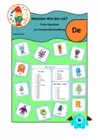 Vorschau - Spiele - Monster-Personenbeschreibung- Wer bin ich? - Deckblatt