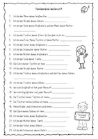 Vorschau - Arbeitsblätter - Meine Familie verstehen – Verwandtschaftsbezeichnungen lernen (Grundschule) - Seite 3