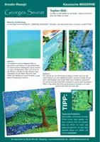 Vorschau - Arbeitsblätter - kinder.kunst.klasse - KREATIVREPORT - Seurat - Tupfen-Bild - Seite 2
