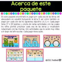 Vista previa - Hojas de trabajo - Actividades de la A-Z Bundle BOOM CARDS - página 2
