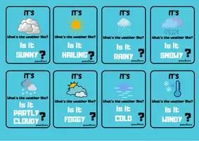 Vista previa - Juegos / Gamificación - What's the weather like? I have who has (wheather) - página 2