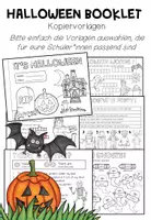 Vorschau - Arbeitsblätter - HALLOWEEN - Activity Booklet - Seite 1