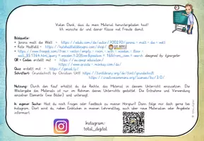 Vorschau - Stundenentwürfe - QR Hörspur - Berufe (Klasse 3-5) - mit interaktivem Quiz - Seite 1