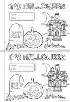 Vista previa - Unidades / Secuencias / Situaciones de Aprendizaje - HALLOWEEN - Activity Booklet - página 2