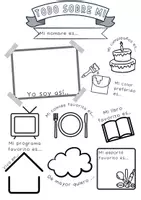 Vista previa - Manualidades / Dibujos para colorear - ACTIVIDAD PRESENTACIÓN - Portada