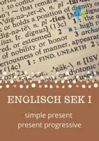 Vorschau - Arbeitsblätter - simple present und present progressive Erklärung Aufgabe Lösung - Deckblatt
