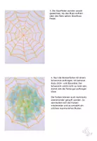 Vorschau - Mal- und Bastelvorlagen - Kunst Herbst, Spinnennetz mit Wasserfarben, Grundschule - Seite 3