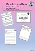 Vorschau - Arbeitsblätter - Materialpaket: Gebete - Seite 1
