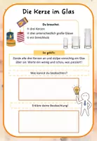Vorschau - Experimente - Experiment Feuer: Kerze im Glas - Seite 1
