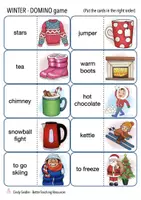 Vista previa - Juegos / Gamificación - winter domino game Inglés English - página 3
