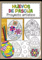 Vista previa - Manualidades / Dibujos para colorear - HUEVOS DE PASCUA - Proyecto artístico - Portada