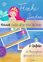 Vorschau - Spiele - Mathematik - Fische finden im Hunderterfeld mit der Meerjungfrau - Deckblatt
