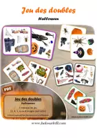 Aperçu - Apprentissages en autonomie - Jeu des doubles - Halloween - Page de couverture
