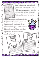 Vista previa - Hojas de trabajo - Halloween pócima mágica - página 2