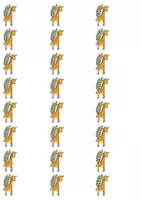 Vorschau - selbst erstellte Cliparts/Grafiken - Namensschilder Giraffenklasse 70x36mm - Seite 1