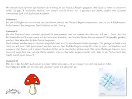 Vorschau - Arbeitsblätter - SUDOKU „FLIEGENPILZE“ (Anfänger & Sudoku-Puzzle) (Herbst, Silvester, Neujahr) - Seite 3