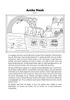 Vorschau - Arbeitsblätter - Arche Noah - Seite 1