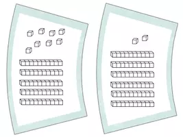 Vorschau - Unterrichtsreihen - Mathe Klasse 2 - Legekreis Orientierung im Zahlenraum 100 - Seite 1