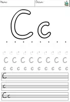 Vorschau - Arbeitsblätter - Grundschrift Buchstabenblätter - Seite 3