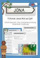 Vorschau - Stundenentwürfe - Jona: Jonas Wut auf Gott (11.Stunde) - Deckblatt