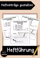 Vorschau - Merkblätter - Merkstütze für ordentliche Hefteinträge - Deckblatt