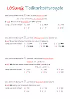 Vorschau - Arbeitsblätter - Teilbarkeitsregeln – Arbeitsblatt / Merkblatt - Seite 3