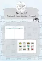 Vorschau - Arbeitsblätter - "Sp" und "St": Arbeitsblatt "Hören, Zuordnen, Einkleben" - Deckblatt