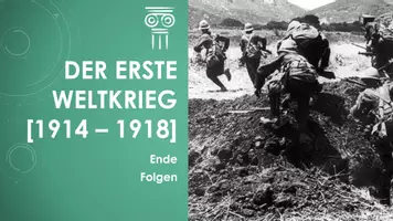 Vorschau - Präsentationen/Tafelbilder - Der Erste Weltkrieg (PP und H5P) - Deckblatt