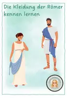 Vorschau - Arbeitsblätter - Antikes Rom: Kleidungsstil der Römer - Deckblatt