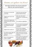 Vorschau - Arbeitsblätter - Freebie Antikes Rom: Freizeitgestaltung - Seite 1