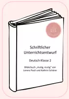 Vorschau - Stundenentwürfe - Bilderbuch mutig, mutig - schriftlicher Unterrichtsentwurf - Deckblatt