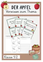 Vorschau - Arbeitsblätter - Apfel Vorwissen Einführungsstunde Klasse 1/2 - Seite 1