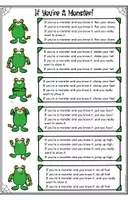 Vorschau - Arbeitsblätter - If You're A Monster! - Song & Actions - Seite 3
