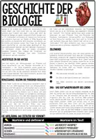 Vorschau - Unterrichtsreihen - Was ist Biologie? Infomaterial & Arbeitsblätter - Wichtige Entdeckungen - Geschichte - Maßeinheiten - Was tun Biologen? - Seite 3