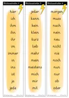 Vorschau - Stationenlernen - Blitzlesestreifen - Übungen zum Grundwortschatz (Kl. 1-4) - Seite 2