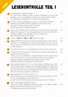 Vorschau - Arbeitsblätter - Lesekontrolle/ LK zum 1. Teil: "Der Vorleser" (Bernhard Schlink) - Seite 3