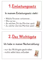 Vorschau - Präsentationen/Tafelbilder - Tafelkarten: "Mein roter Faden für eine gute Nacherzählung" - Seite 2