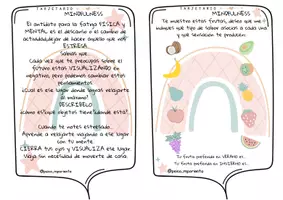Vista previa - Hojas de trabajo - Paquete de material: frustración, enojo y mindfulness - página 3