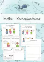 Vorschau - Arbeitsblätter - Mathekonferenz / Rechenkonferenz - Deckblatt