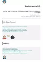 Vorschau - Präsentationen/Tafelbilder - Kind des Tages Morgenkreis Fuchsklasse Ablaufplan Classroom Management Grundschrift - Seite 1