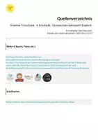 Vorschau - Spiele - Grammar Trivia Game - 4. Schulstufe - Quizspiel zum Jahresstoff (Englisch) - Seite 1