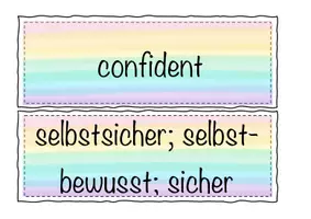 Vorschau - Präsentationen/Tafelbilder - Blue Line 5 - Unit 1 - Vocabulary adjectives - Seite 2
