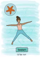 Vorschau - Mal- und Bastelvorlagen - 🐬Sommer Yogaübungen 🏄🏽♀️ - Seite 3