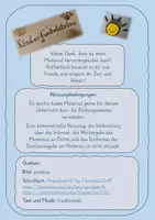 Vorschau - Arbeitsblätter - BRUDER JAKOB - Liedblatt in C-Dur - Musik für Kinder - Seite 2