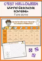 Vorschau - Arbeitsblätter - C'est Halloween - Eine Würfel-Geschichte schreiben - faire écrire - Deckblatt