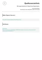 Vorschau - Experimente - Wir experimentieren! Ablauf eines Experiments - Seite 2