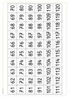 Vorschau - Präsentationen/Tafelbilder - Zahlenraum bis 100 - Tafelmaterial Hunderterfeld - Seite 3