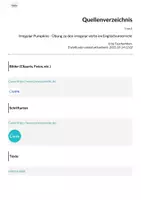 Vorschau - Merkblätter - Irregular Pumpkins - Übung zu den irregular verbs im Englischunterricht - Seite 1