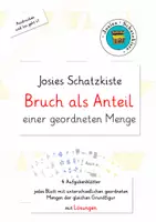 Vorschau - Arbeitsblätter - Ein Bruch als Anteil einer geordneten Menge - Deckblatt