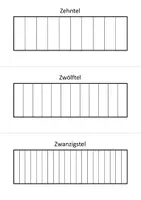 Vorschau - Arbeitsblätter - Brüche erweitern und kürzen – Interaktives Material - Seite 3